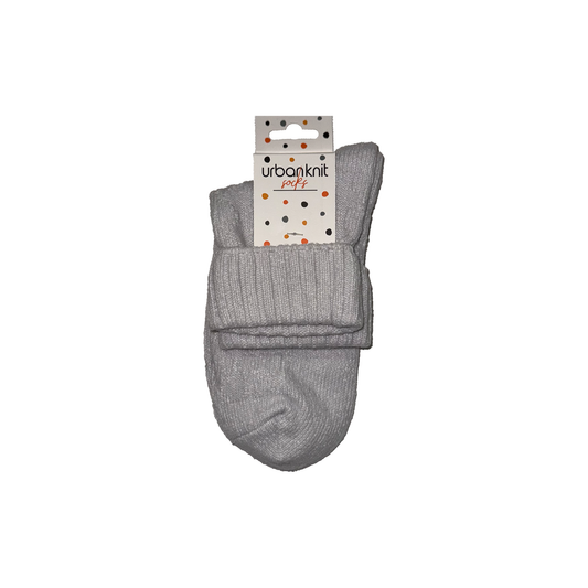 Grey Tot Cable Sock