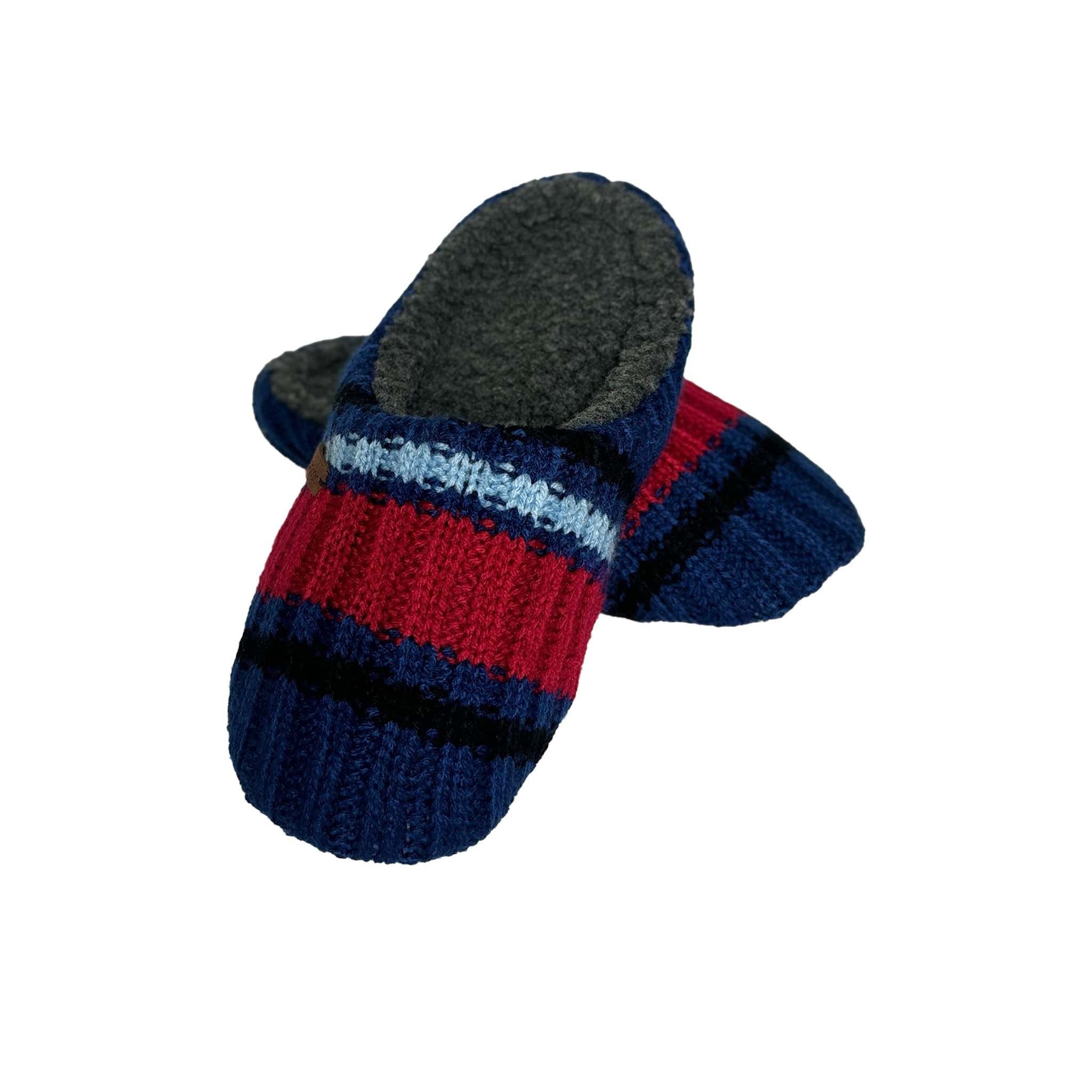 Men s Multi Striped Slipper Urban Knit