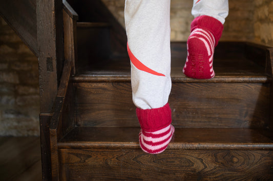 Ladies Candy Stripe Bootie