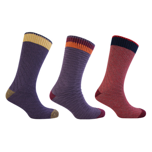 Men's 3PK Stripe Sock Gift Box