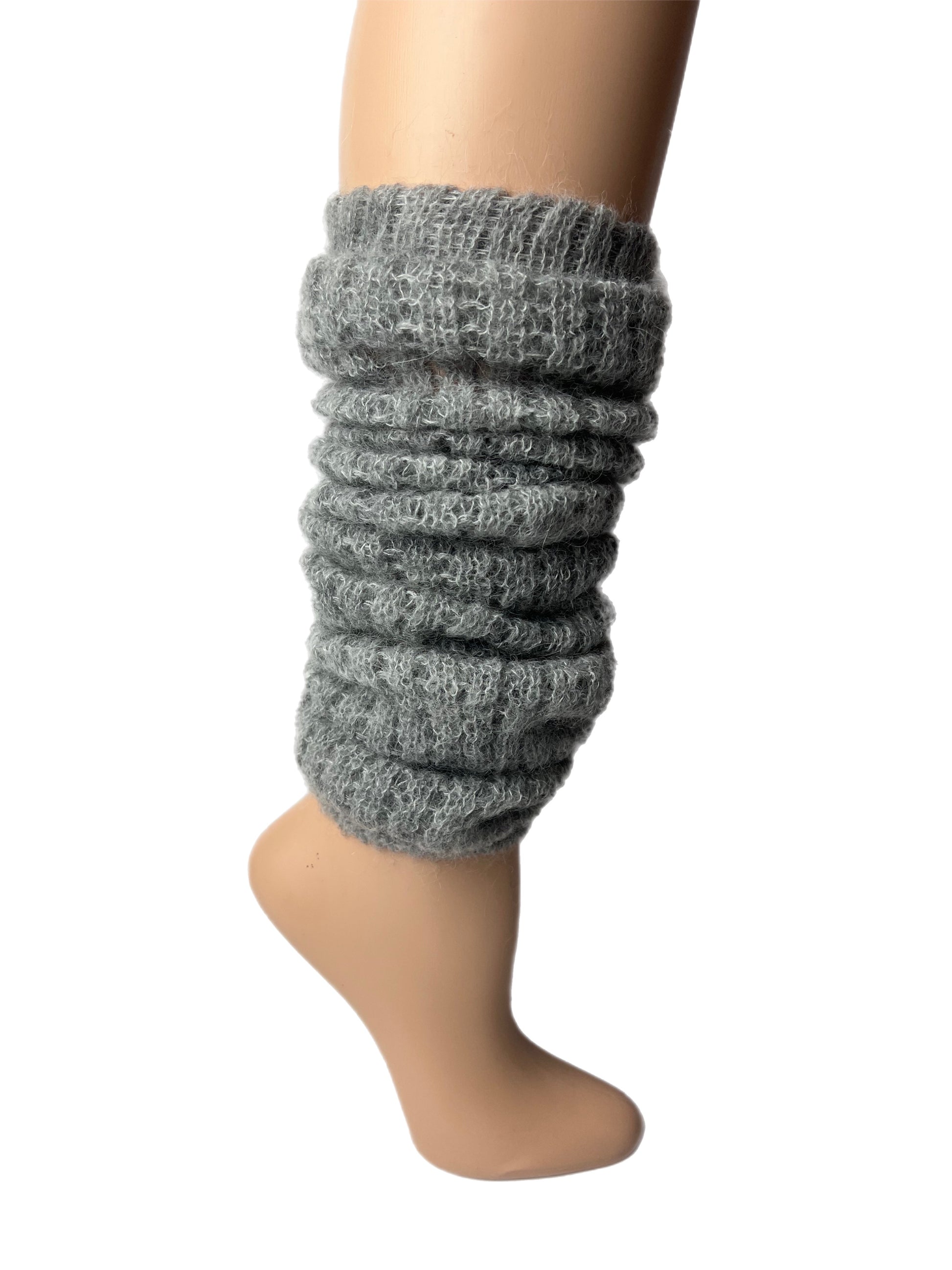 Ladies Dusky Grey Leg Warmer – Urban Knit