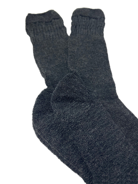 Men's Charcoal Relaxed Top Sock