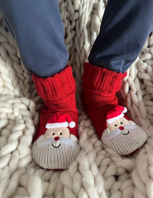 Men's Santa Bootie